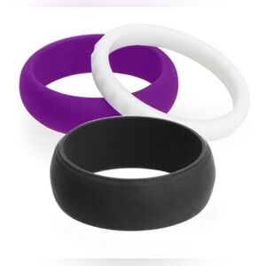 Weirder Fitness Rings Size XS/S Silicone 3 Set SZ 4-6 Comfortable & Stylish NEW